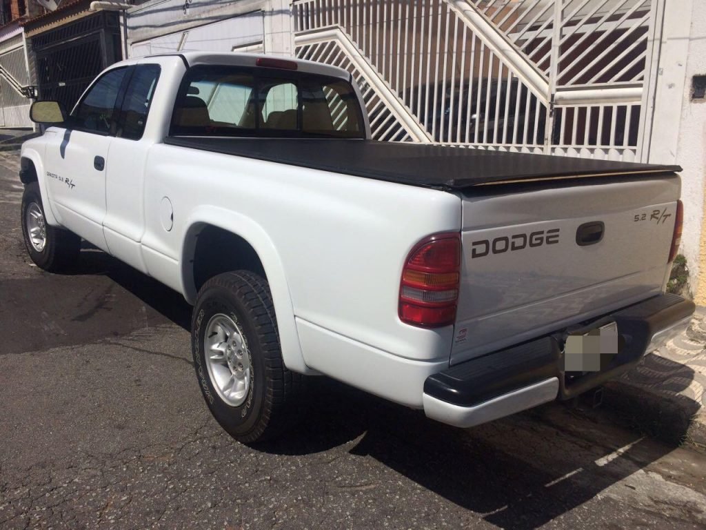 oficina de restauração de carros - Dodge Dakota RT 5.2 Branca Original
