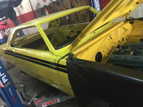 Dodge Dart SE 1974 Amarelo Cítrico 12